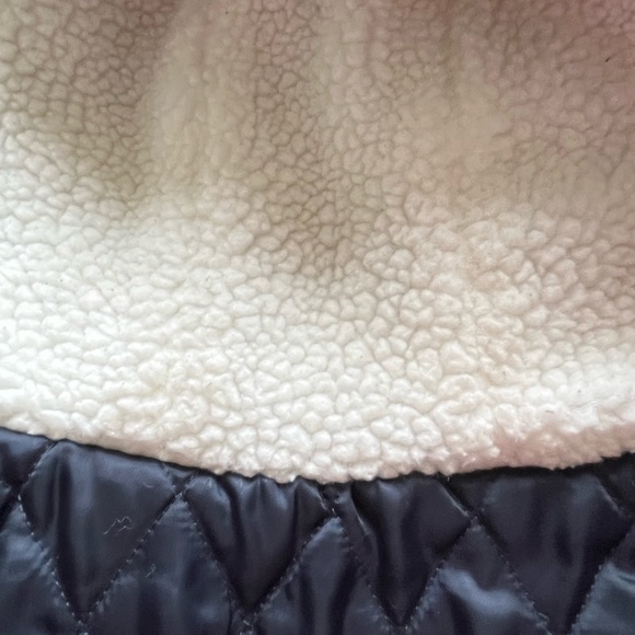 NY Yankees Denim Sherpa Hooded Jacket - Picture 12 of 14